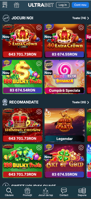 Ultrabet Casino Download Mobiele App